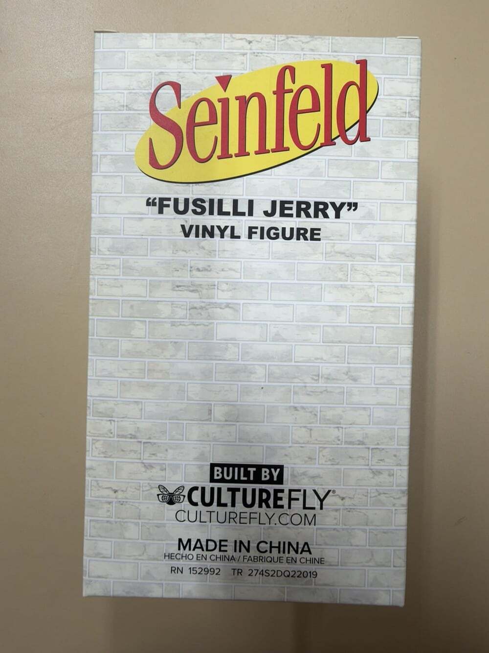 Fusilli Jerry Seinfeld Vinyl Figure Culture Fly New In Box Rare *Look @ Photos* - Picture 3 of 6